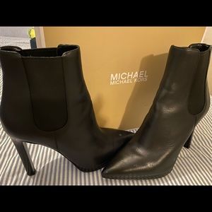 Michael Kors black booties